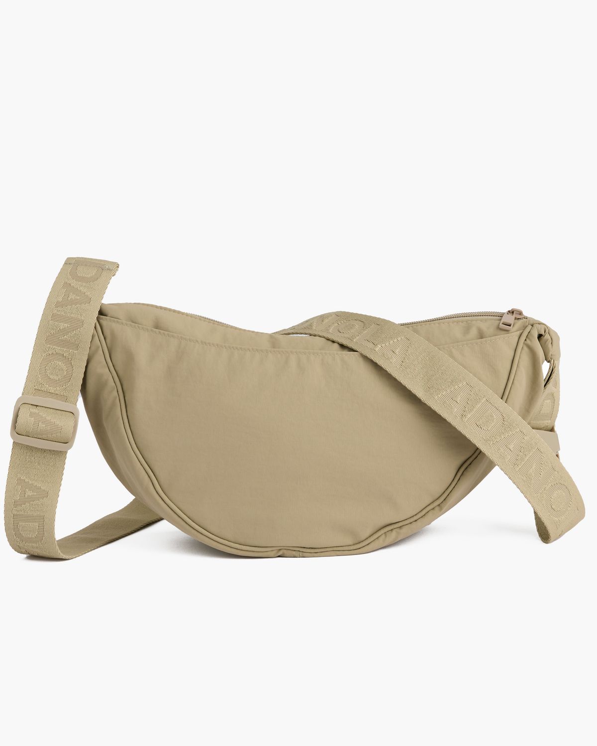Adanola Branded Strap Crossbody Bag Braun | 25NCTBAMG