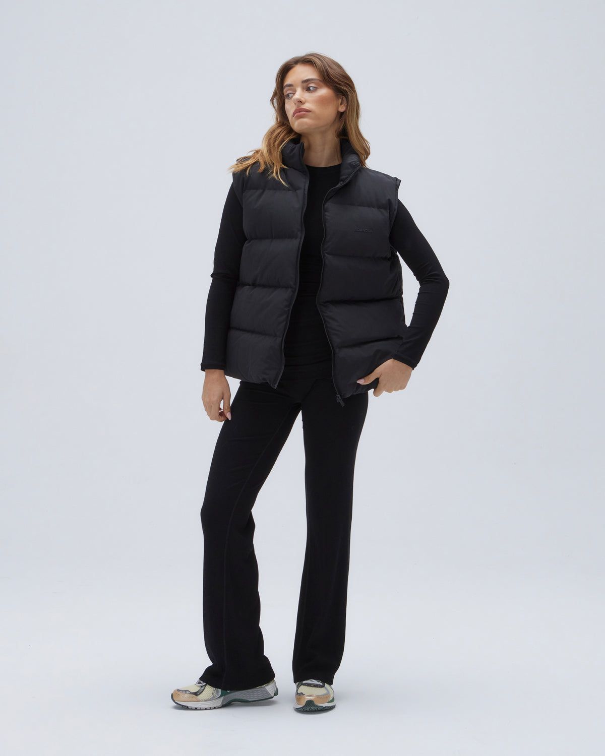 Adanola Padded Gilet Schwarz | 84FSYVHRL
