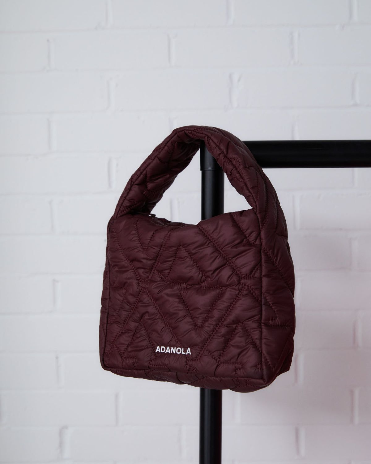 Adanola Quilted Mini Bag Bordeaux | 89LEZTUBN