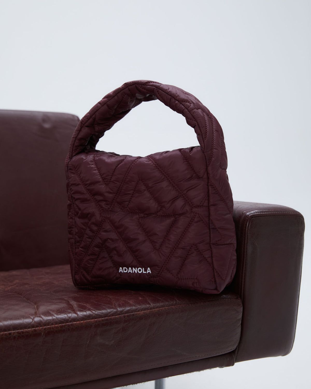 Adanola Quilted Mini Bag Bordeaux | 89LEZTUBN