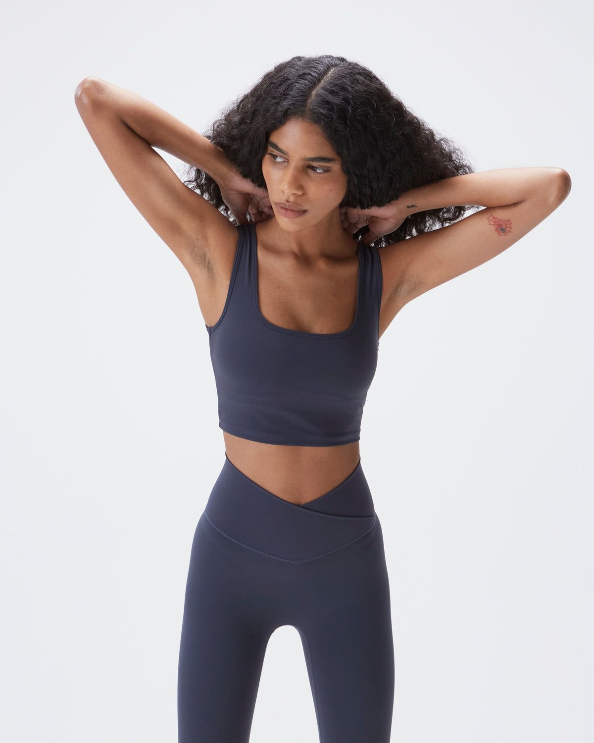 Adanola Ultimate Square Neck Bra Blau | 15GTSQNXZ