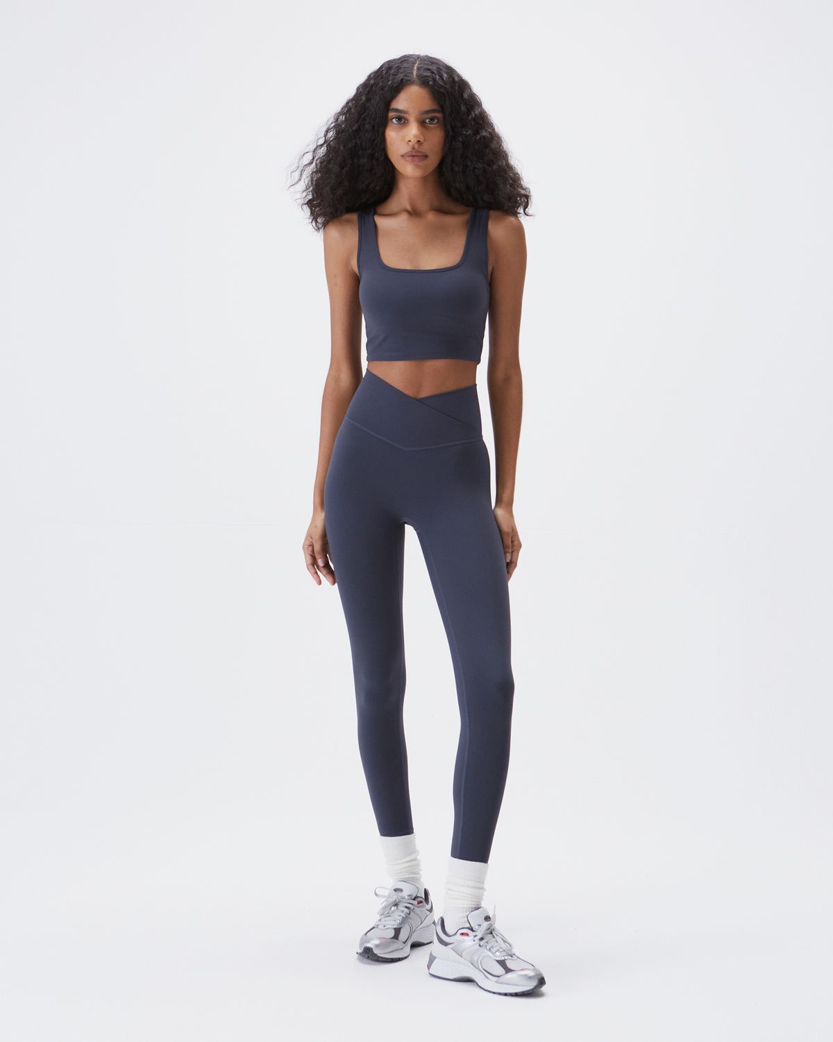 Adanola Ultimate Wrap Over Leggings Blau | 26QSJDCNU